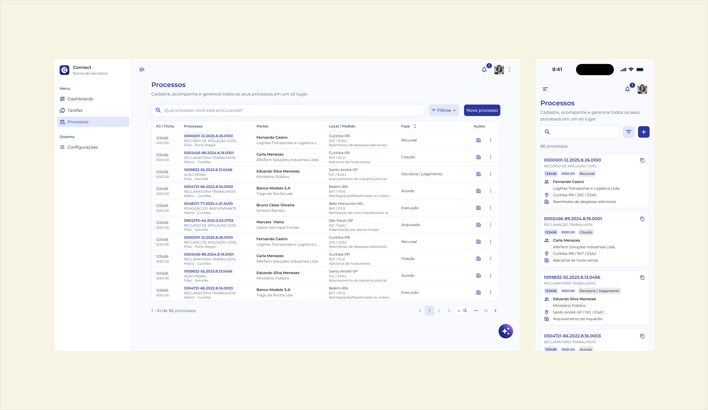 Aplicação do design system nos produtos